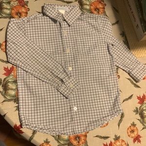 Janie and Jack size 5 boys button down shirt.